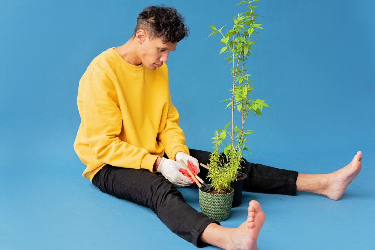 jardinage se détendre deuxième geste choisir